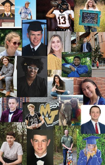 May/June 2020 cover: a collage of Class of 2020 graduating seniors