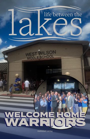 Summer 2024 cover: Welcome Home Warriors, West Wilson Middle School
