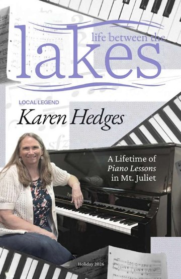 Holiday 2026 cover: Local Legend Karen Hedges, a lifetime of piano lessons in Mt. Juliet